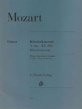 Piano Concerto in A Major, K. 488 piano sheet music cover